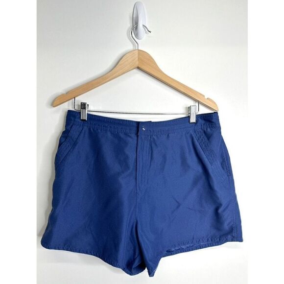 Croft & Barrow Shorts Womens Navy Blue High Waist Size 14 - Picture 1 of 8